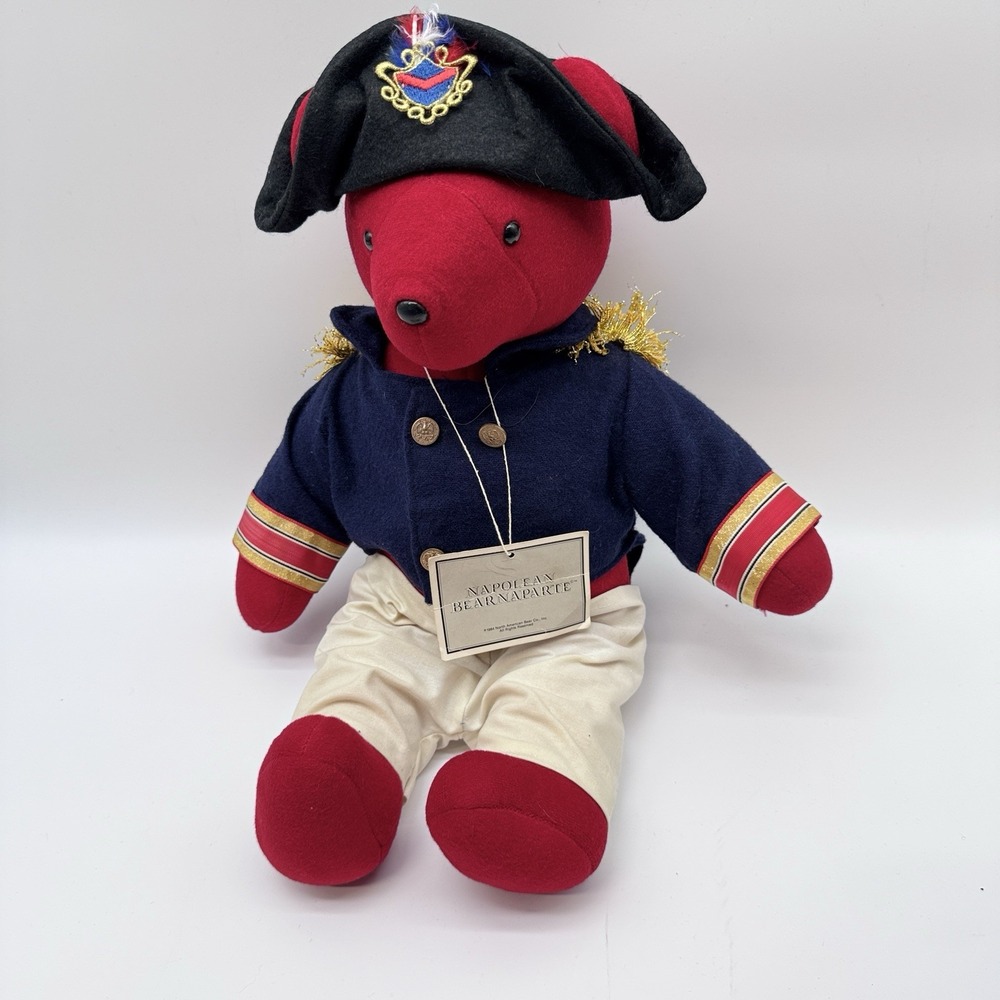 North American Bear Company V.I.B Napoleon Bearnaparte 21" Bear (Vintage - 1984)